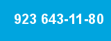 923 643-11-80 923 643-11-80